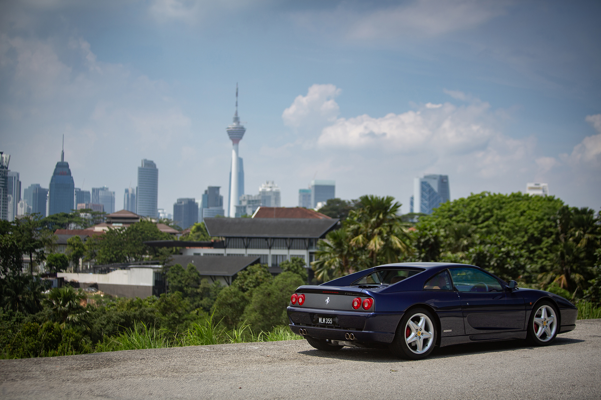 First Drive in a Concours Restored Ferrari F355