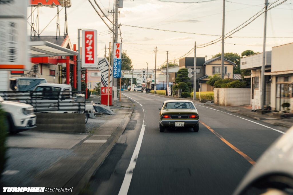 Alec Pender Turnpike Datsun Life-71