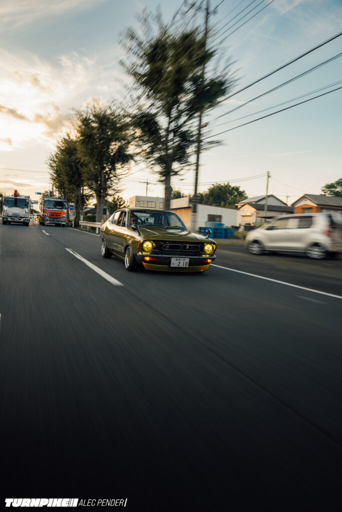 Alec Pender Turnpike Datsun Life-77