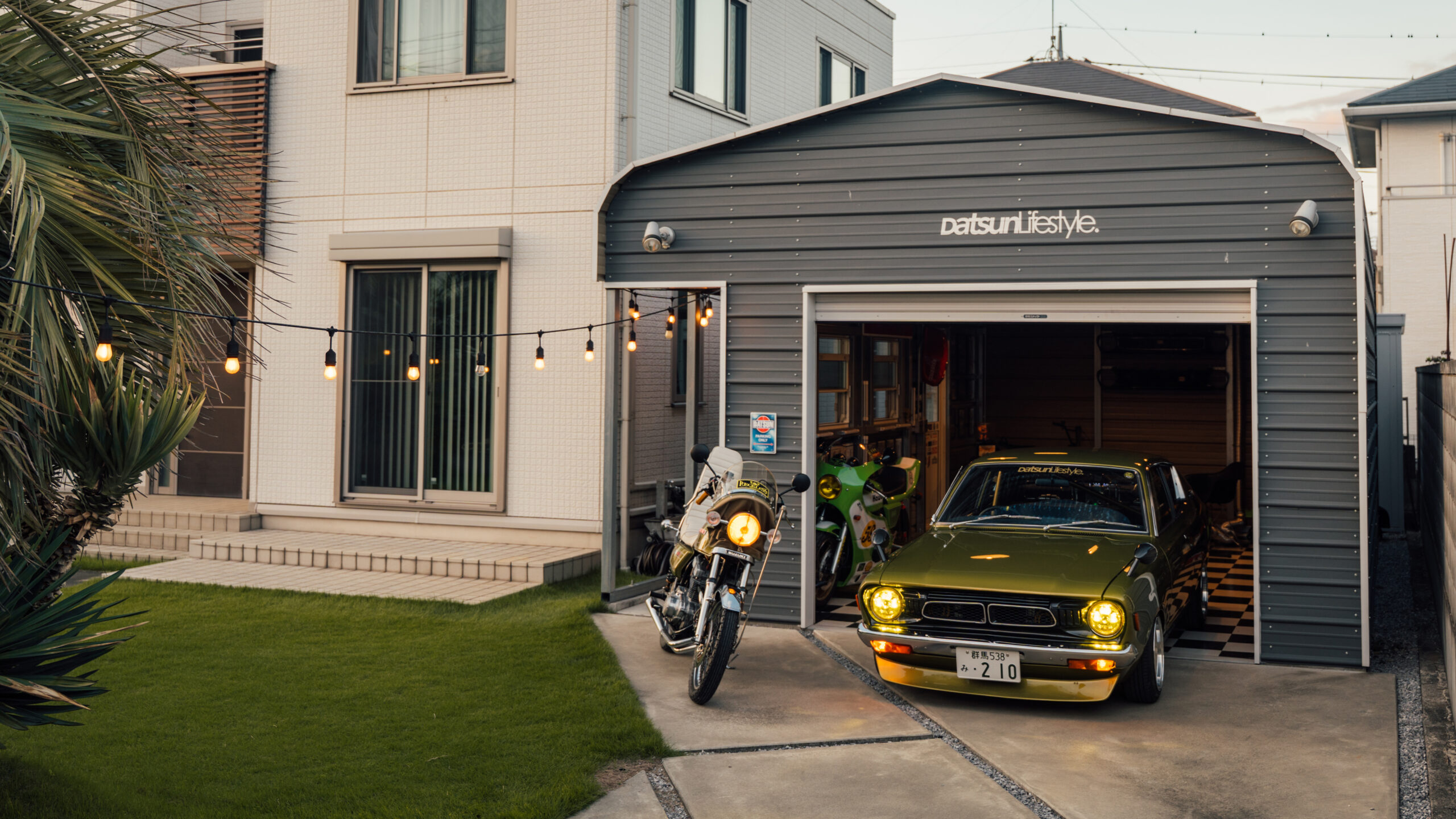 Inside Sayama-san’s Masterpiece: A Perfectly Built Datsun Sunny B210