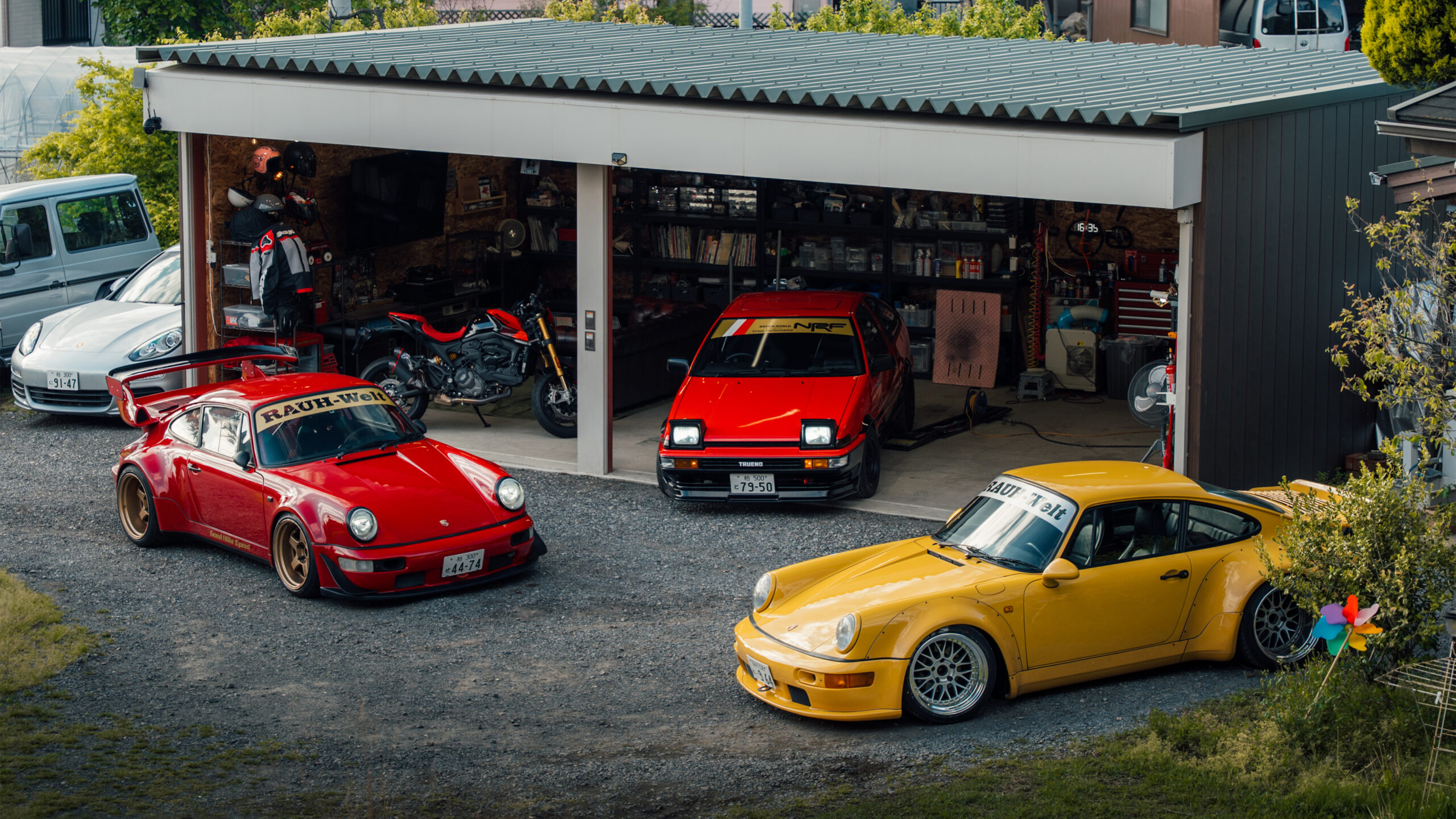 Shinji’s Two Car Solution: The Good Hills Garage