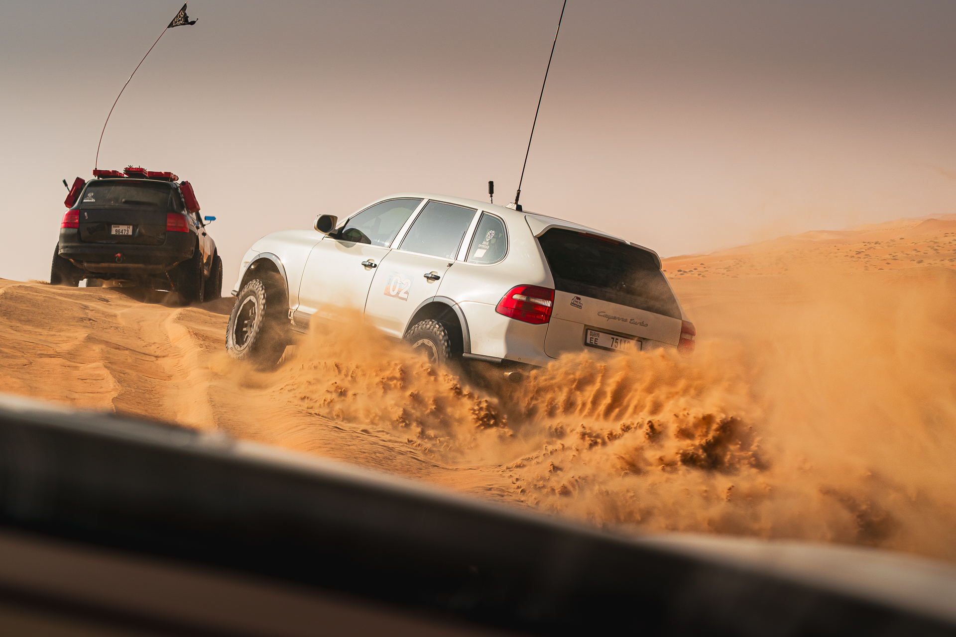 Pushing Cayennes to the Limit: The Rahal Desert Crossing