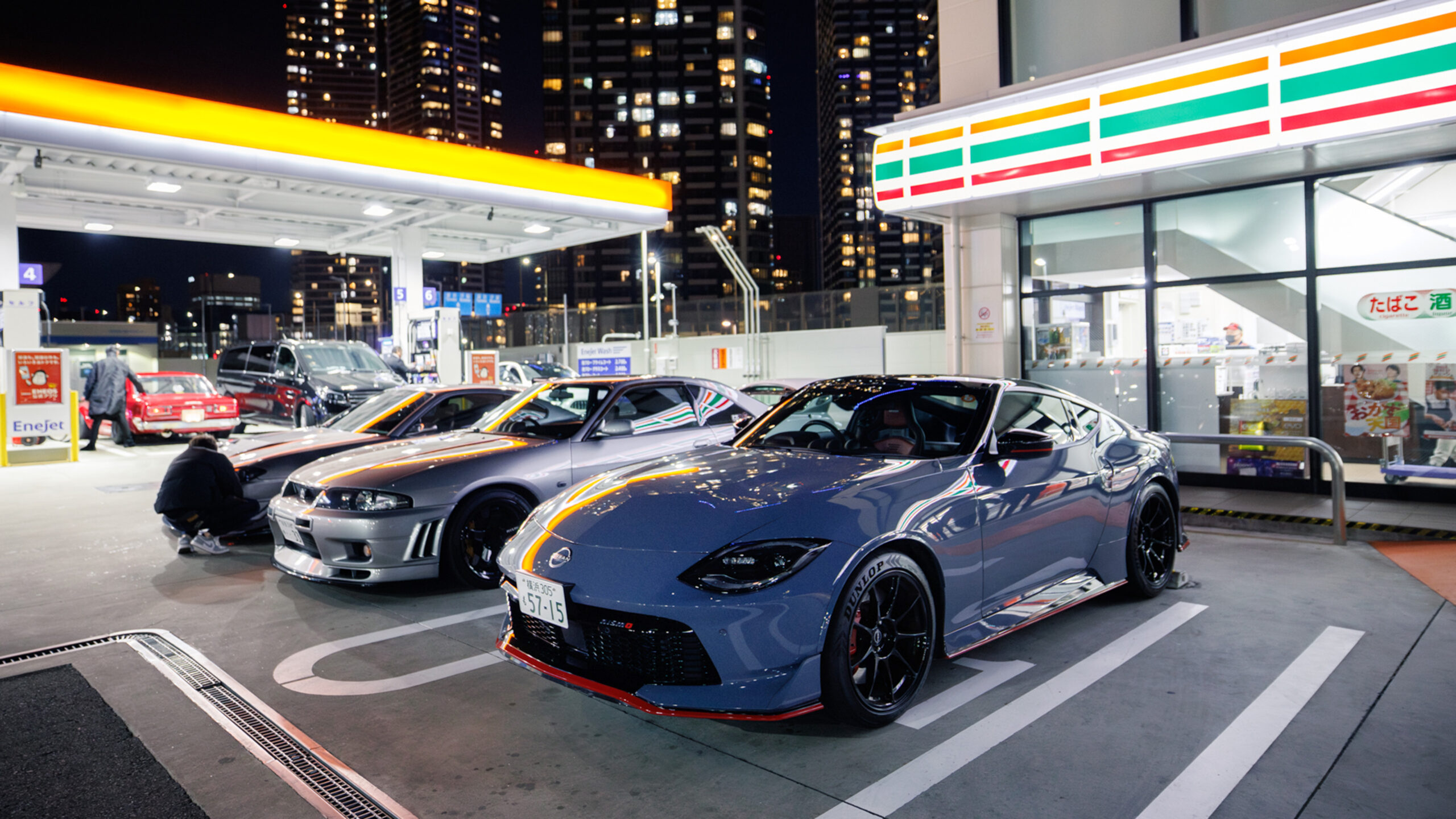 Nissans Rule The Night: One Final Cruise Before Leaving Japan