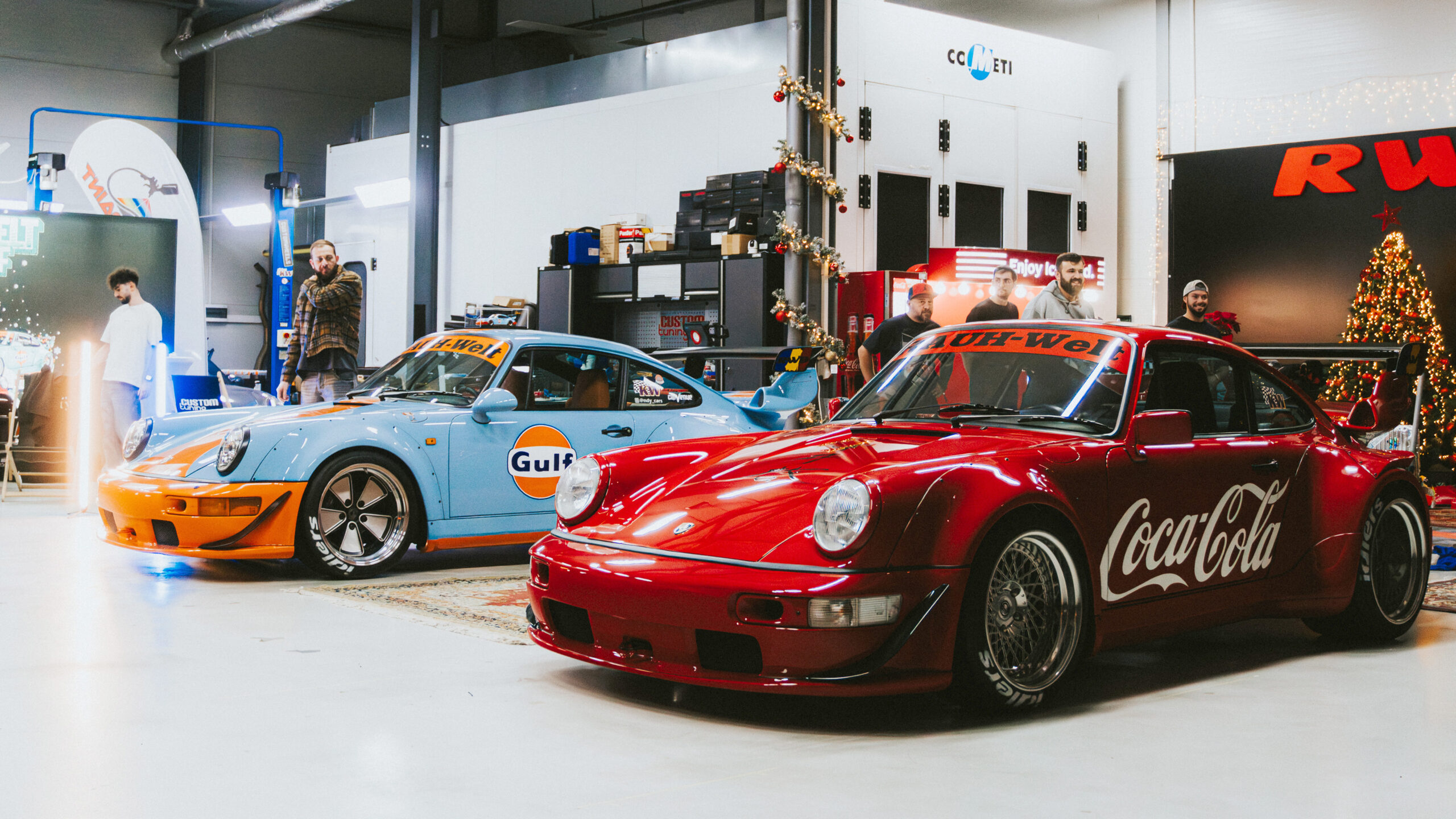 Christmas With Nakai: Two RWB Porsche 964s built in Romania