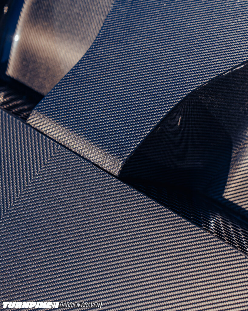 Turnpike Darrien Craven Throtl GT-1 Throtl's Ford GT carbon fiber detail