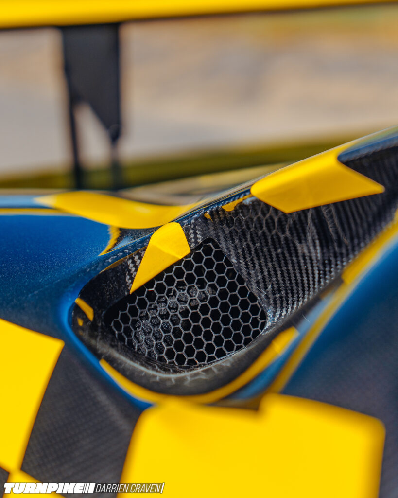 Turnpike Darrien Craven Throtl GT-11 Throtl's Ford GT vent detail