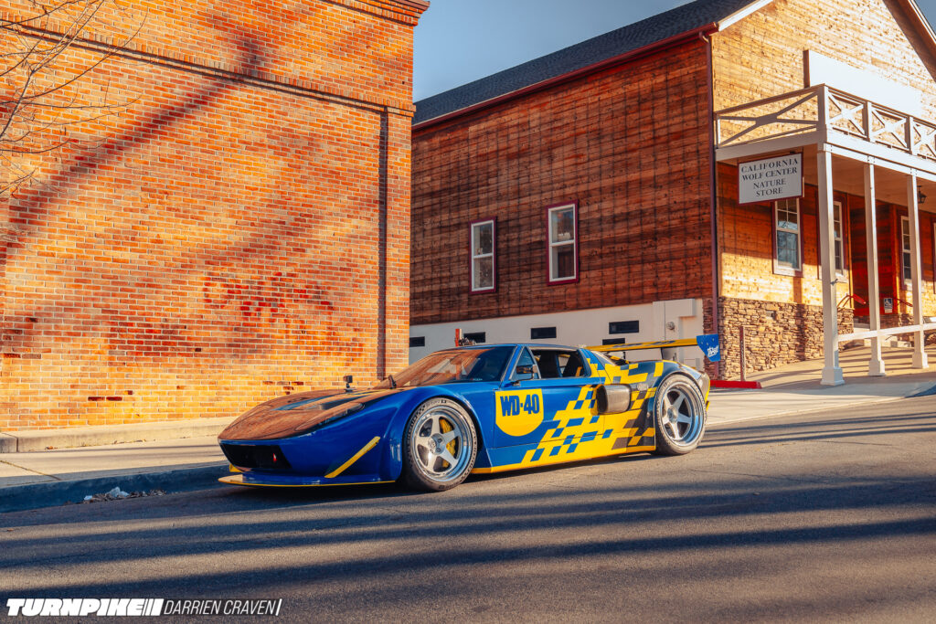 Turnpike Darrien Craven Throtl GT-15 Throtl's Ford GT front three quarter