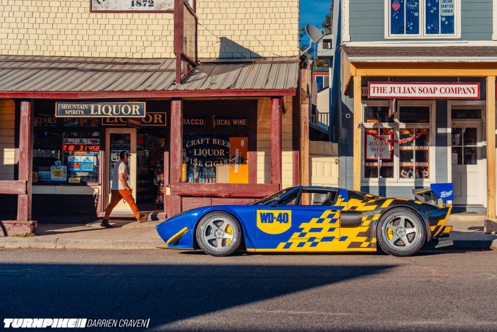 Turnpike Darrien Craven Throtl GT-16 Throtl's Ford GT side on