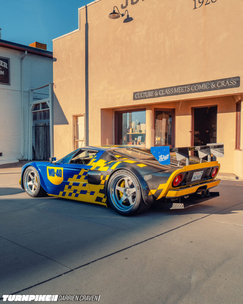 Turnpike Darrien Craven Throtl GT-19 Throtl's Ford GT rear three quarter