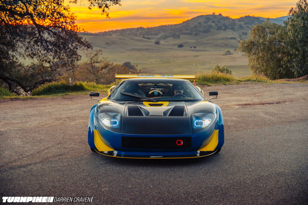 Turnpike Darrien Craven Throtl GT-29 Throtl's Ford GT front on