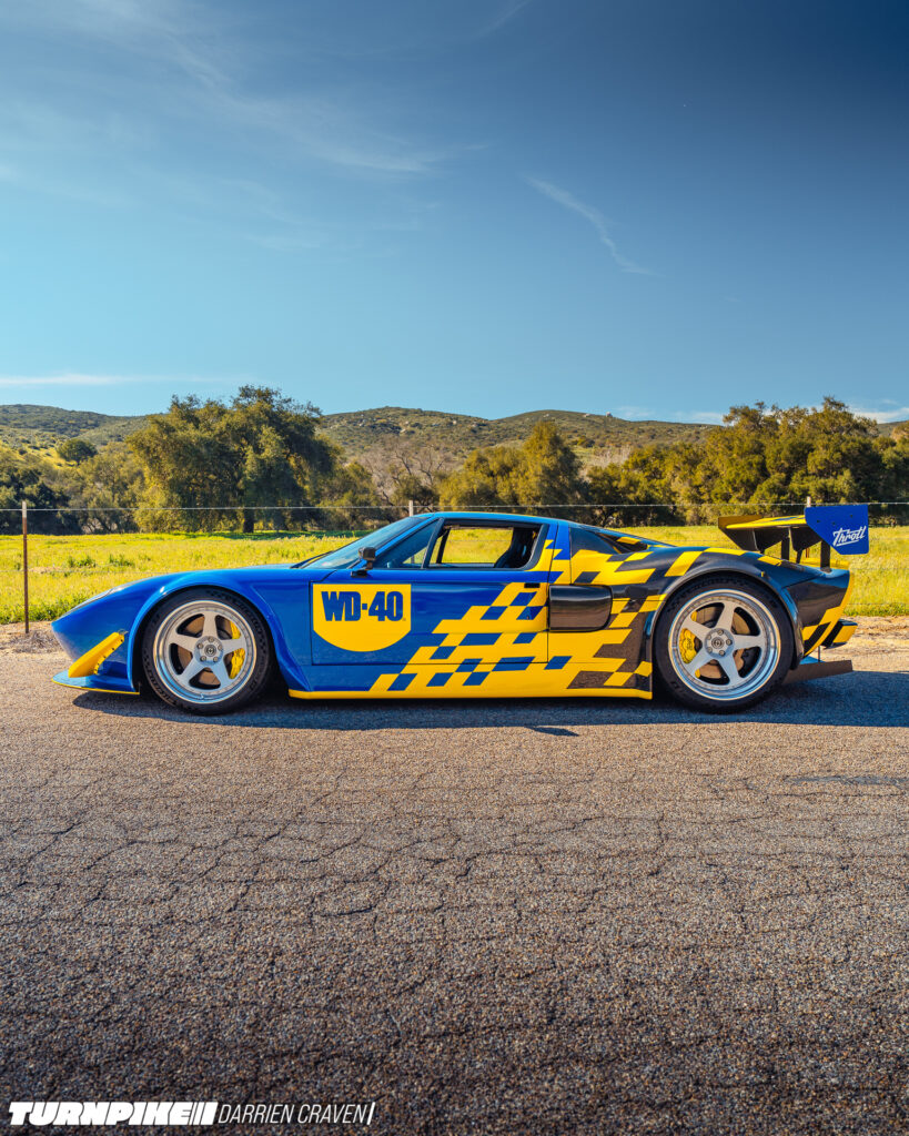 Turnpike Darrien Craven Throtl GT-3 Throtl's Ford GT side profile