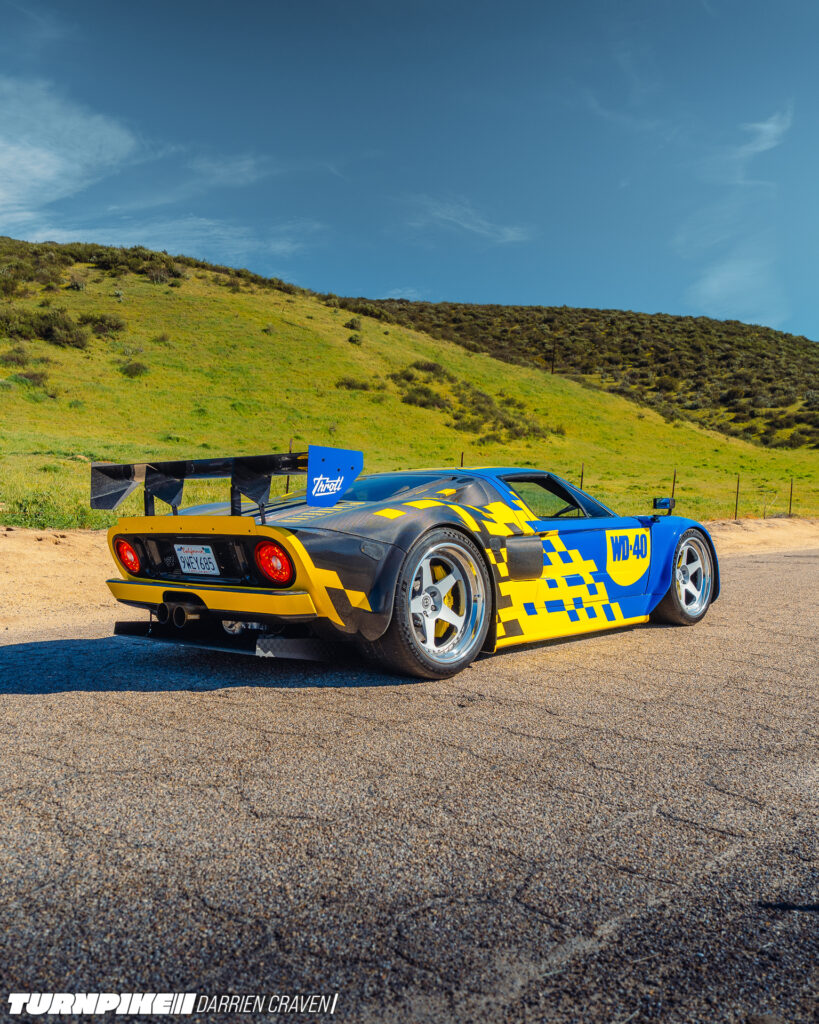 Turnpike Darrien Craven Throtl GT-5 Throtl's Ford GT rear three quarter