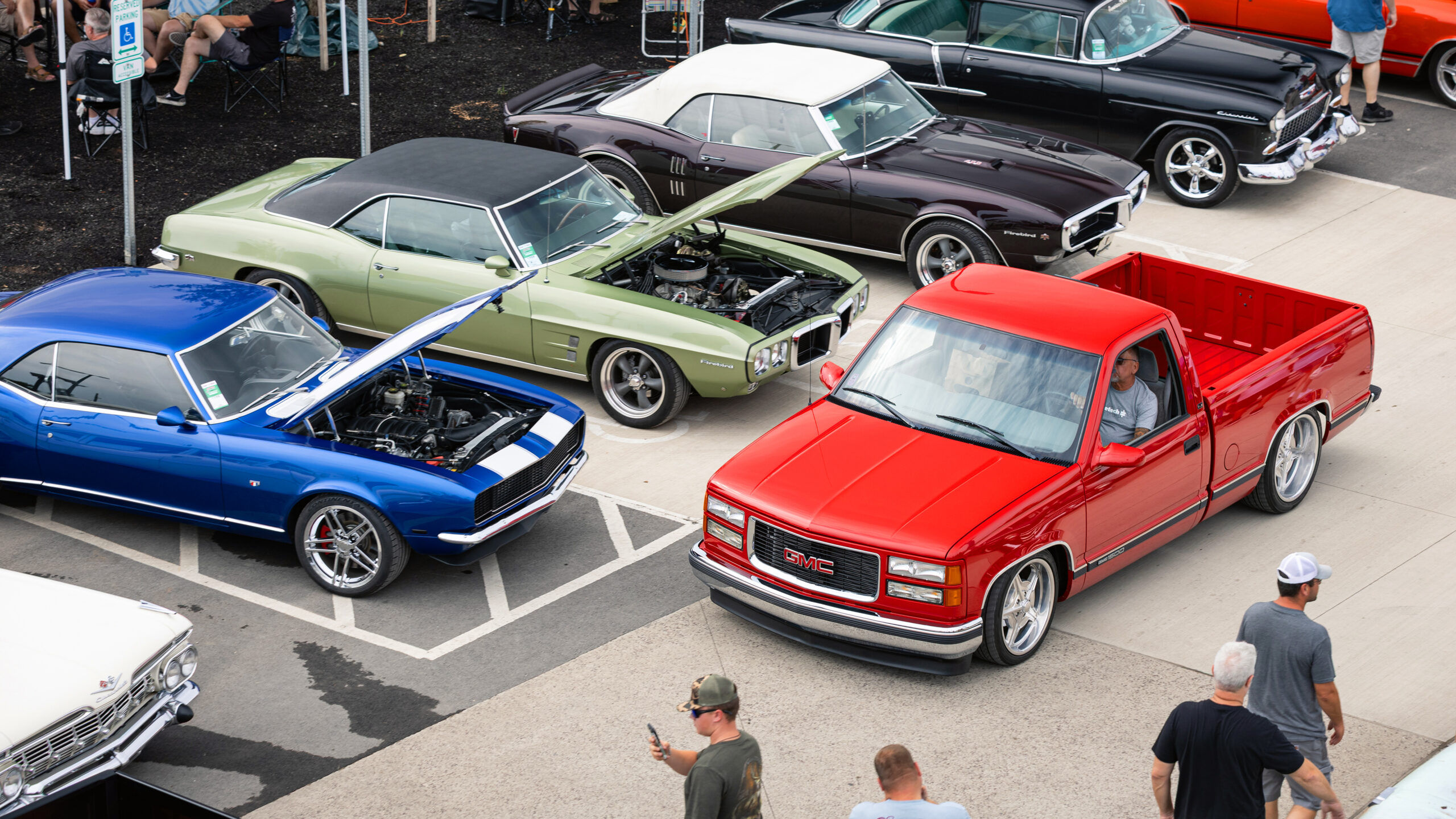 Shots from above the 28th Goodguys Summit Racing Nationals