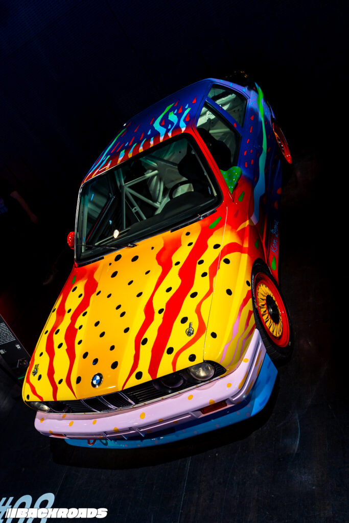 Turnpike-Backroads-50-Years-BMW-Art-Cars-Exhibition-1998
